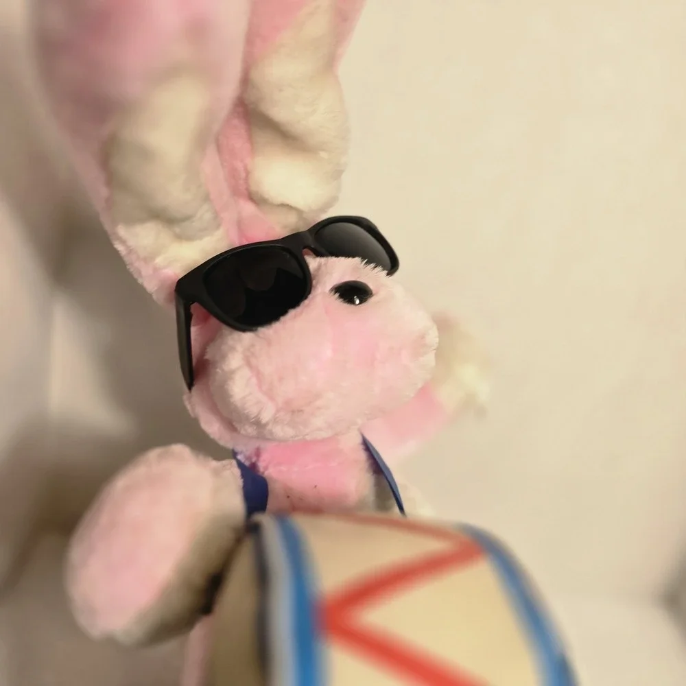 Vintage‎ 1996 Energizer Bunny Plush Eveready Battery Promo – Drum & Shades